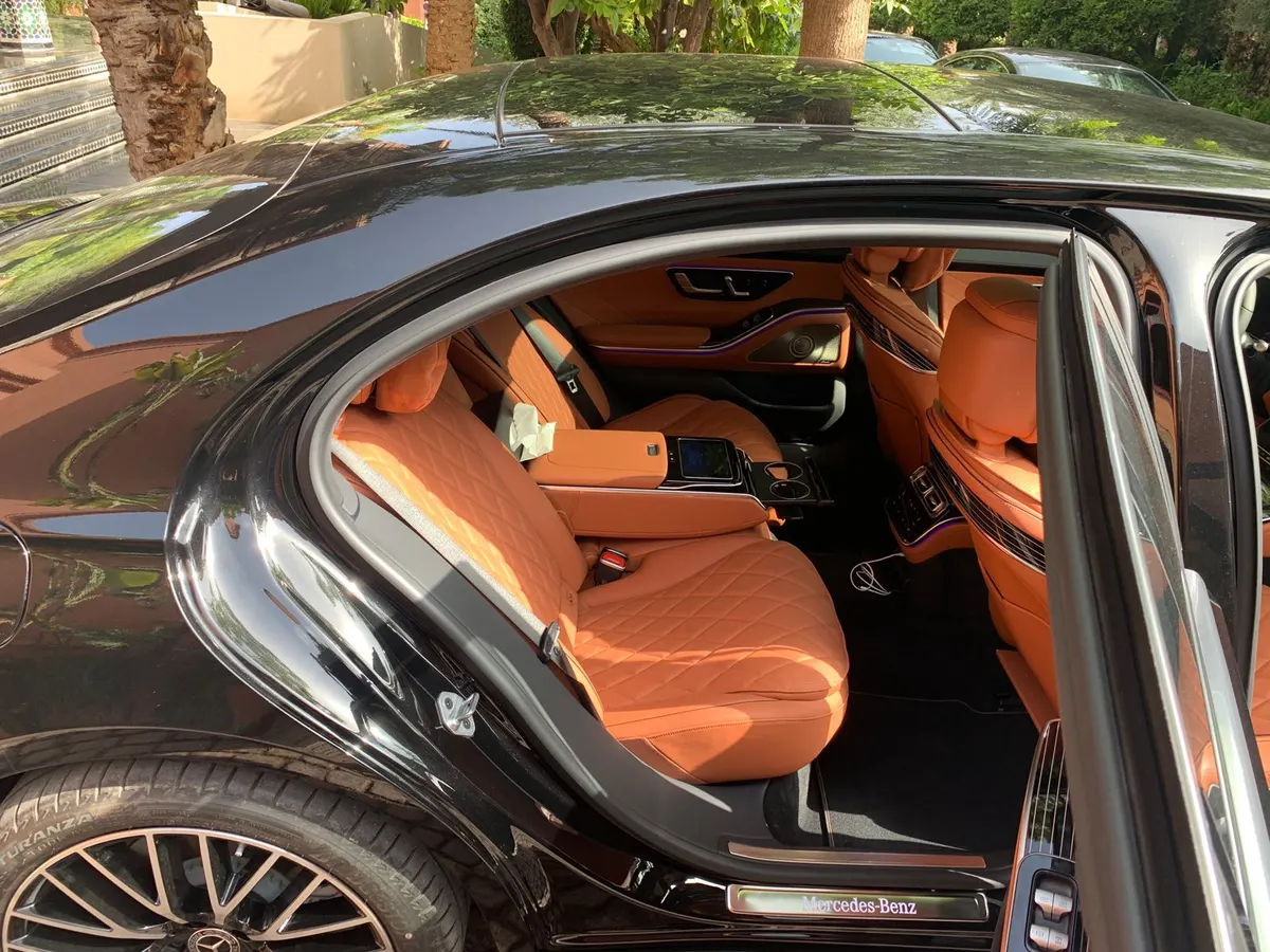 Intérieur cuir Mercedes Classe S