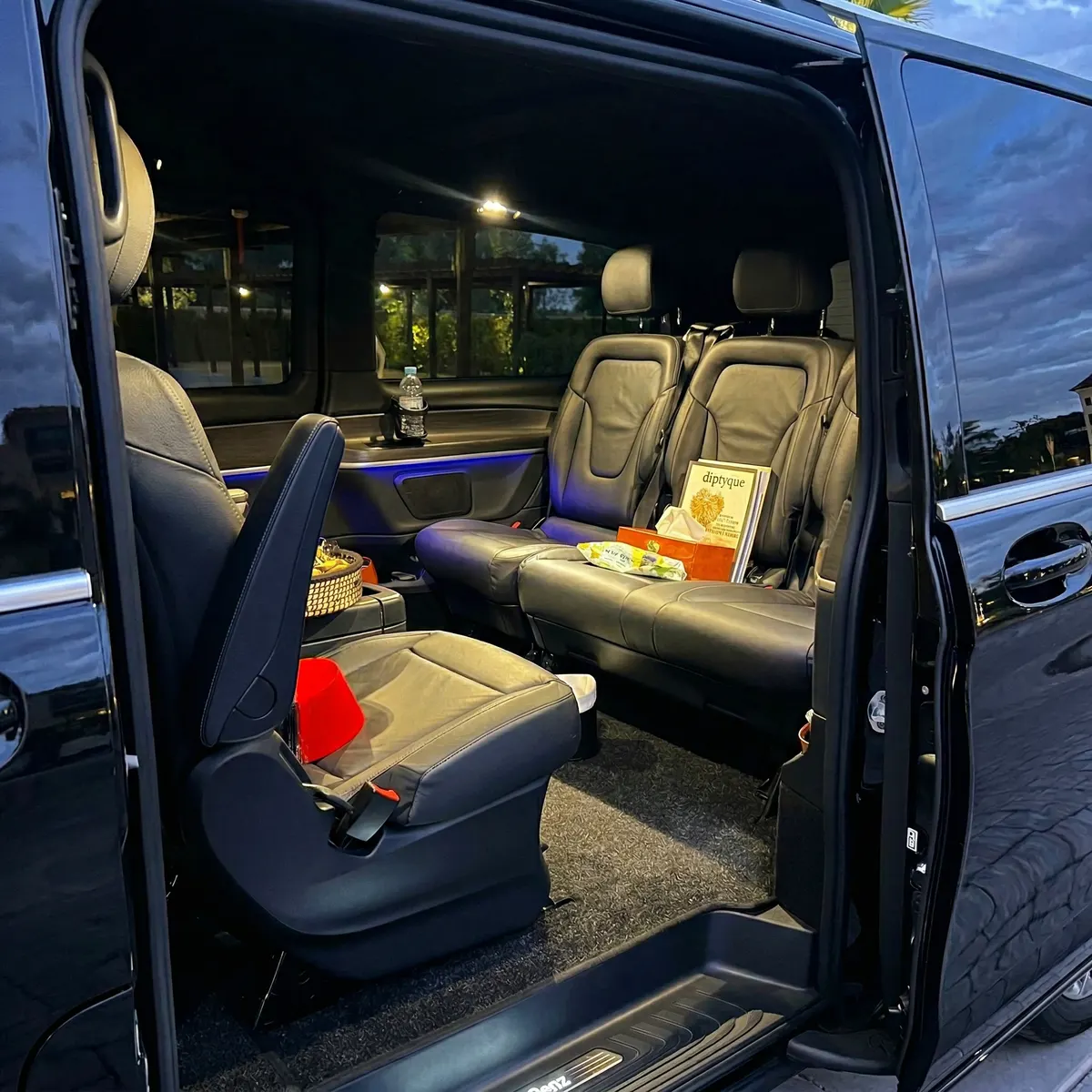 Intérieur lounge Mercedes Classe V