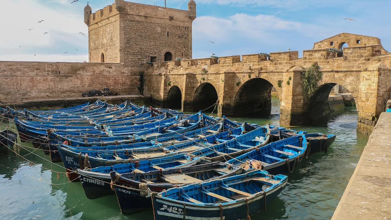 Essaouira, cité fortifiée battue par les vents sur la côte atlantique